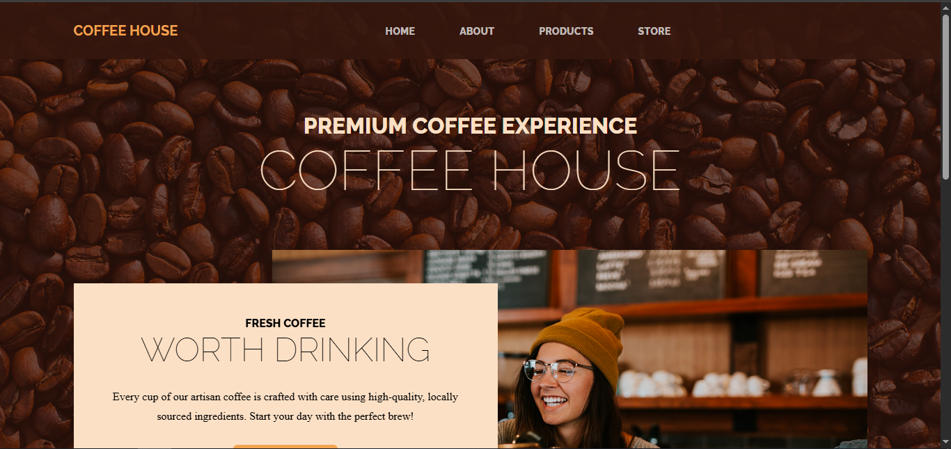 Coffee House Website